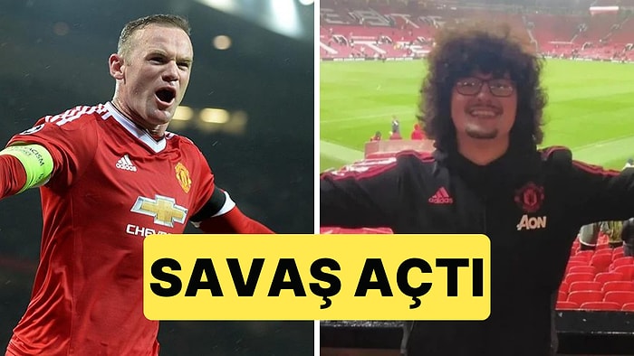 Manchester United 5 Maç Üst Üste Kazanana Kadar Saçlarını Kesmeyen Taraftar Rooney'i Çıldırttı