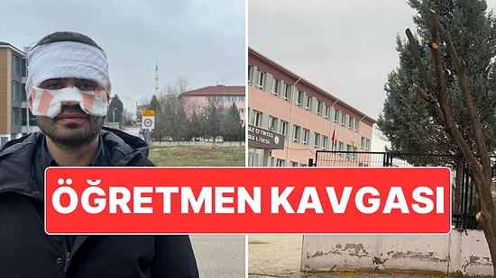 Öğretmen Kavgası: Rehber Öğretmeni Fizik Öğretmeninin Yüzüne Sıcak Çay Attı İddiası