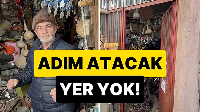 Yarım Asırlık Tutku Servete Dönüştü: Antika Dükkanında Adım Atacak Yer Yok