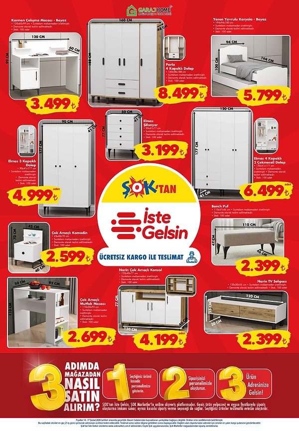 Yaren Yavrulu Karyola 5.799 TL