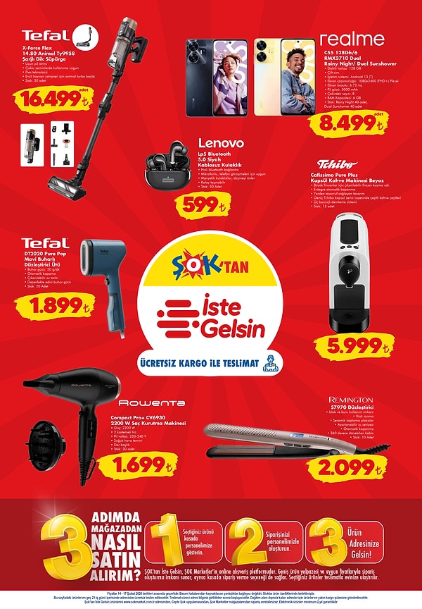 Tefal X-Force Flex 14.80 Animal Şarjlı Dik Süpürge 16.499 TL
