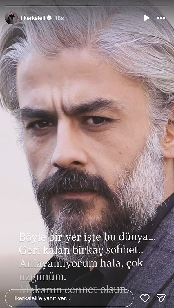 Bu isimlerden biri de, Arslan’la Poyraz Karayel dizisinde birlikte kamera karşısına geçen İlker Kaleli oldu.