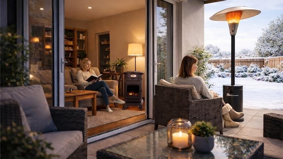 Evde, Balkonda, Terasta, Bahçede: Isıtıcı ve Barbekülerle Keyifli Alanlar Yaratmanın 10 Yolu