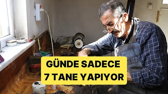 Özel Siparişle Çalışan Usta, Günde Sadece 7 Tespih Yapıyor