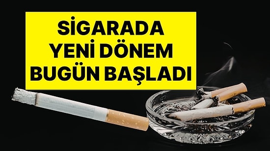 Sigara İçenlere Kötü Haber: Zam Geldi, Sigarada Bir Dönem Kapandı! İşte Yeni Sigara Fiyatları