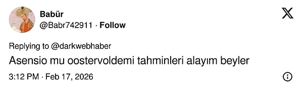 Haberi alan X ahalisi de tepkisiz kalamadı tabii. Gelin, kimler ne demiş beraber görelim!