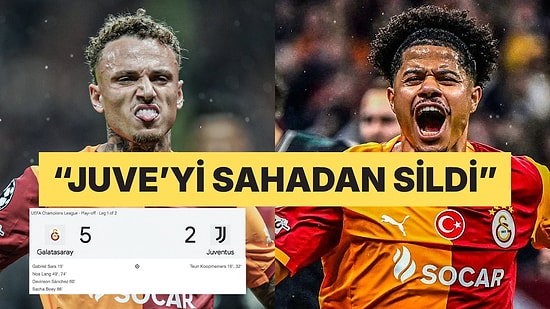Galatasaray'ın 5-2'lik Juventus Galibiyeti Sonrası Dış Basın Tepkileri