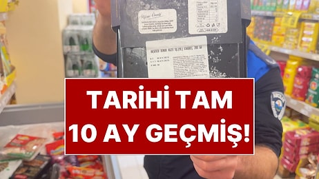 Zincir Market Raflarında Şoke Eden Görüntü: Tarihi 10 Ay Geçmiş Ürünler Bulundu