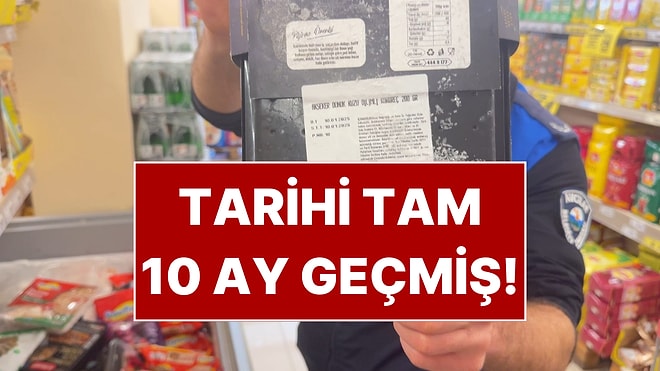 Zincir Market Raflarında Şoke Eden Görüntü: Tarihi 10 Ay Geçmiş Ürünler Bulundu