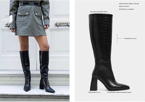 Zarafet ve gizem Balık kadınının aurasında var. Nişantaşı Shoes’daki %70 indirimle en güzel çizmeyi seçin.