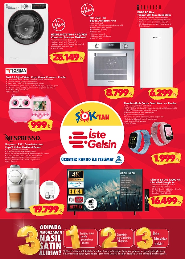 Hoover Kurutmalı Çamaşır Makinesi 25.149 TL