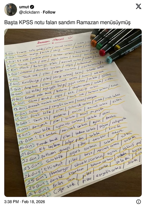 Biri artarsa tüm program değişir.