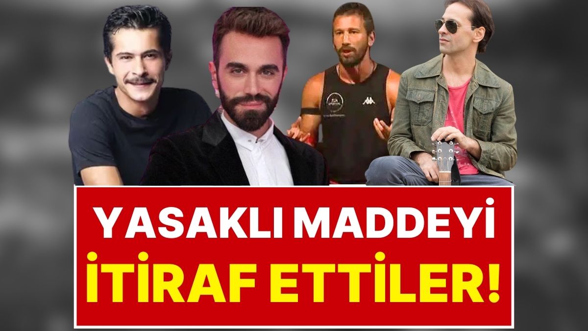 Adem Kılıççı, İsmail Hacıoğlu, Kemal Doğulu ve Kaan Tangöze’den Yasaklı Madde İtirafı