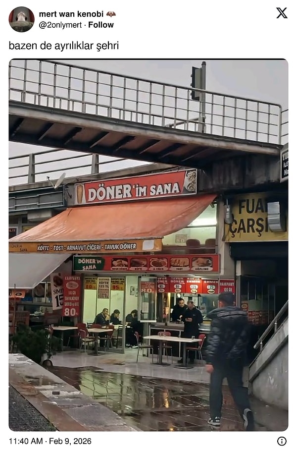 Ayrılıklar da sevdaya dahil.