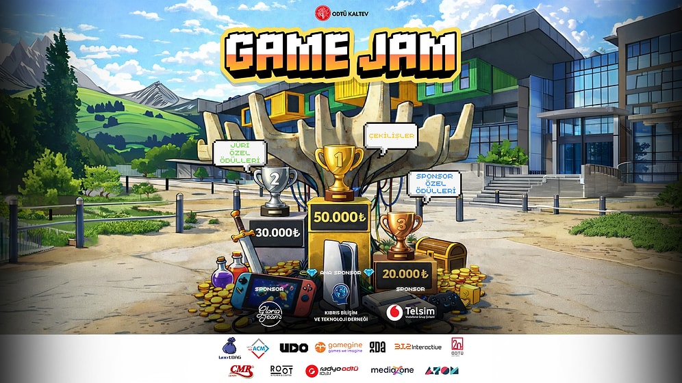 ODTÜ KALTEV GAME JAM 2026: KKTC Oyun Ekosistemi Uluslararası Sahneye Taşınıyor