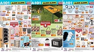 A101'e Katlanabilir Portatif Mangallı Masa Geliyor! 26 Şubat 2026 A101 Aldın Aldın Kataloğu