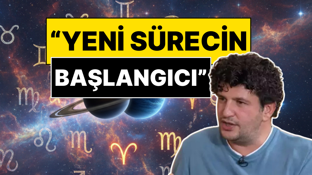 323 Yıl Sonra Bir İlk! Astrolog Dinçer Güner “Yeni Sürecin Başlangıcı” Diyerek Anlattı