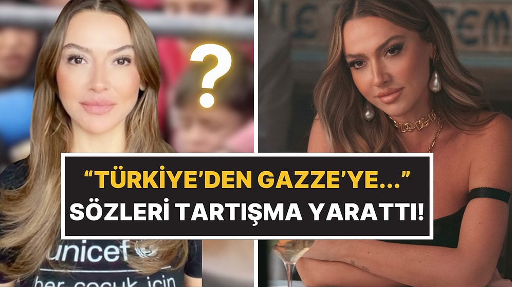 Hadise’nin Ramazan Bağış Videosundaki “Türkiye’den Gazze’ye” Sözleri Sosyal Medyada Tartışma Yarattı