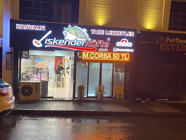 İskender Köfte Maltepe Günlük 15 Çeşit Sulu Yemek ve 9 Çeşit Çorba Hizmeti