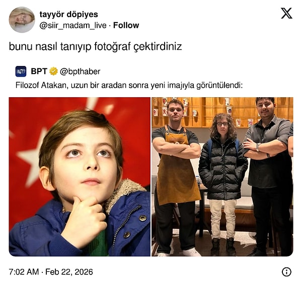 O da ayrı bir konu...
