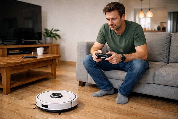 Robot süpürge skandalı tesadüfen ortaya çıktı.