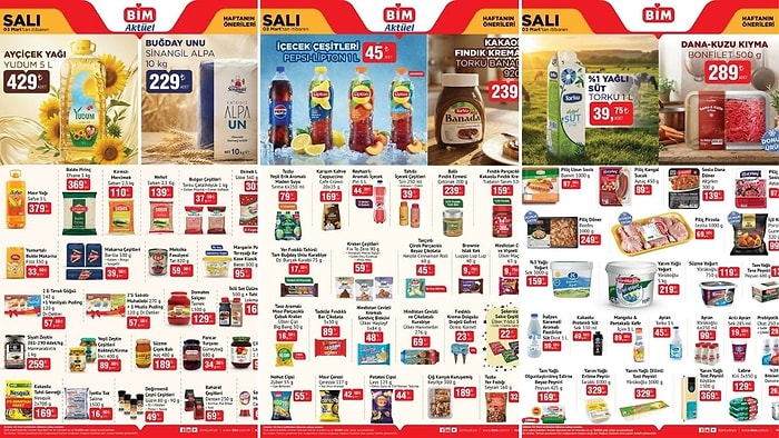 3 Mart 2026 BİM Aktüel Haftanın Önerileri Kataloğu