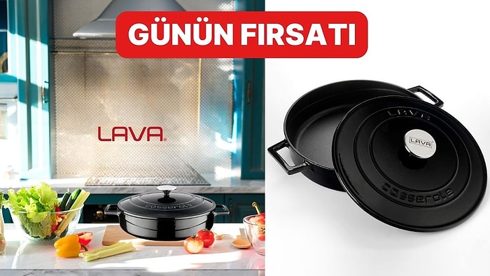 Günün Fırsatı: Yemeklerinizin Lezzetini Artıracak Lava Döküm Tencere İndirimde!