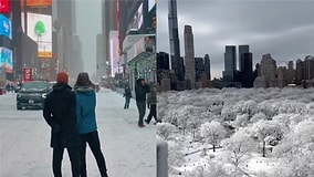 Stunning Footage of New York City Blanketed in White After a Snowstorm Captivates Viewers All Around the World