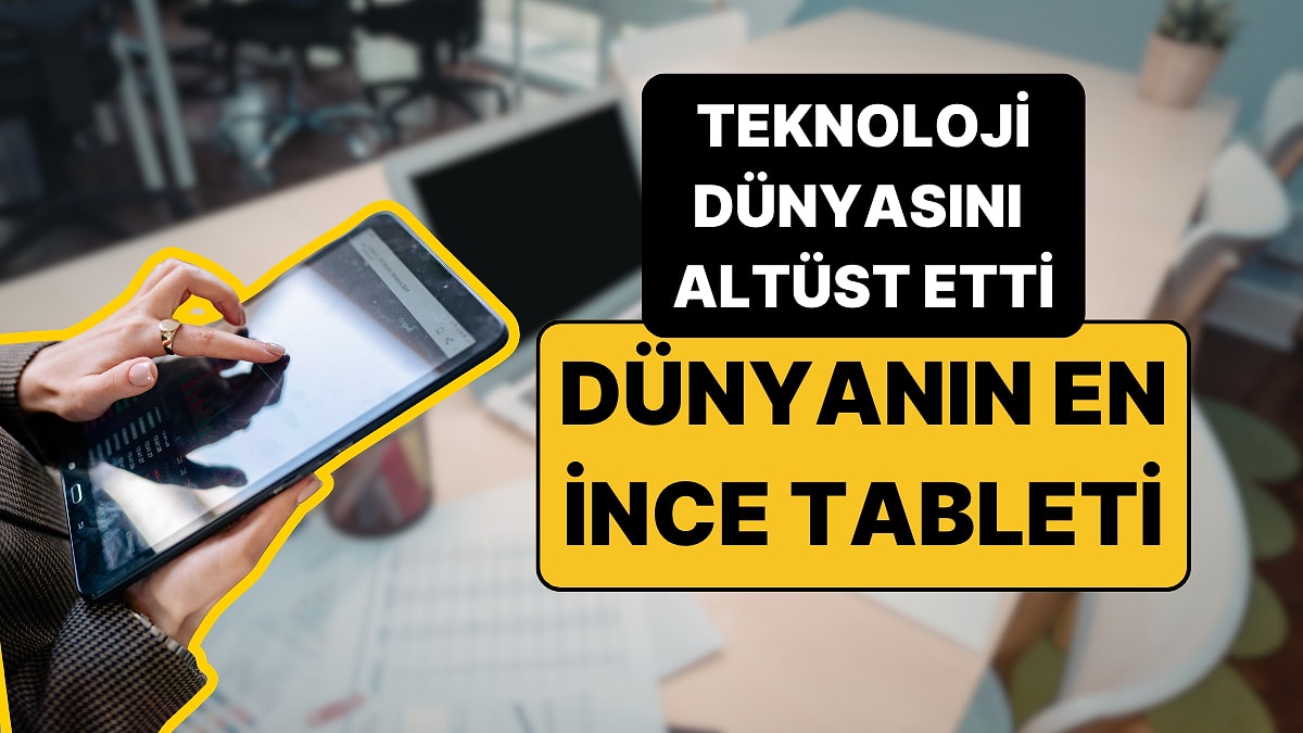 Dünyanın En İnce Android Tableti Tanıtıldı: Honor MagicPad 4 Devrim Yarattı!