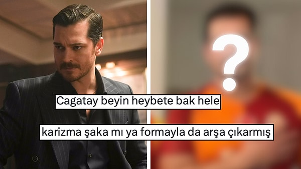 Çağatay Ulusoy'un Galatasaray Formalı Pozu Sosyal Medyayı Salladı!