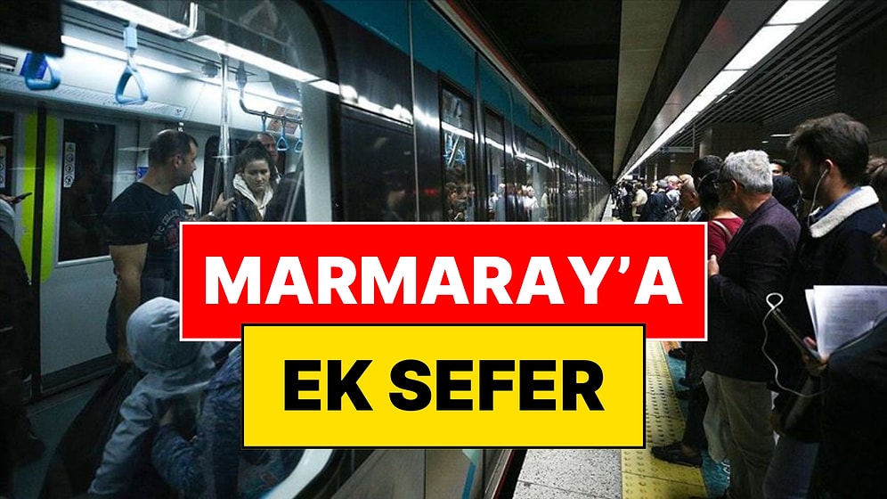 Marmaray’a İftar Düzenlemesi: Ek Sefer Saatleri Belli Oldu