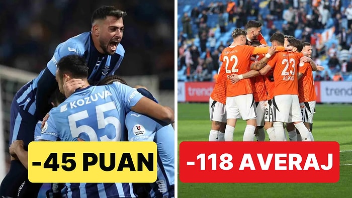 Adana Futbolu Dibi Gördü: Adana Demirspor ve Adanaspor Eksiden Çıkamıyor