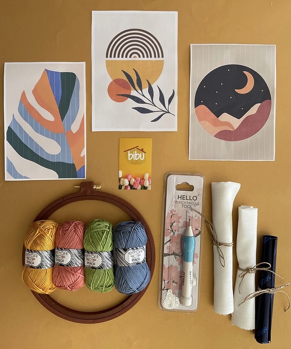 Punch nakışı ile tanışma vakti: Bibu Pastel Punch Deneme Seti!