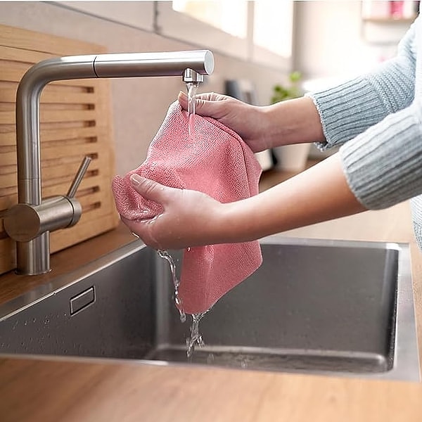 Farklı bezleri farklı alanlar için kullanmak hijyenin temelini oluşturut.