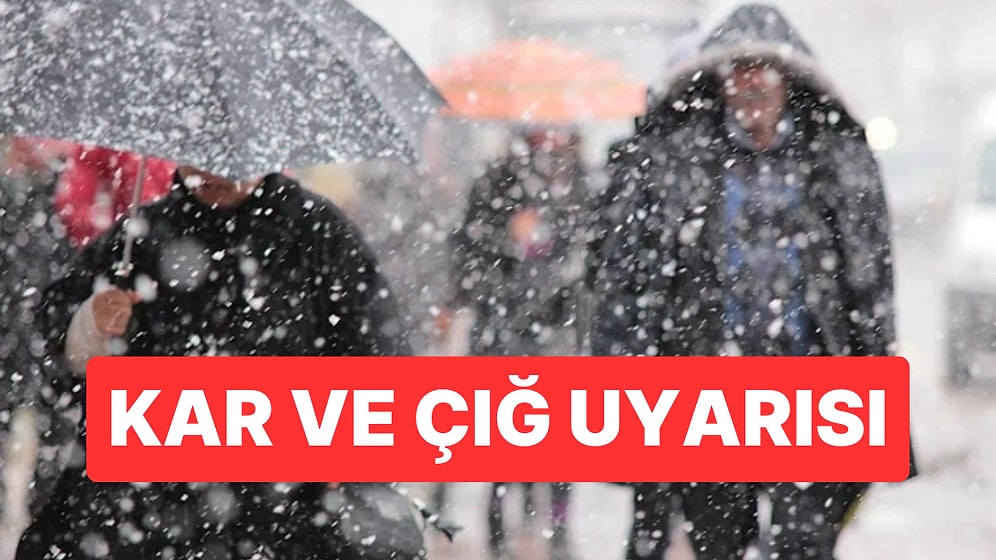 Soğuk Hava Birçok Şehri Etkisi Altına Alıyor: Meteorolojiden 27 Şubat’ta Kar, Fırtına ve Çığ Uyarısı