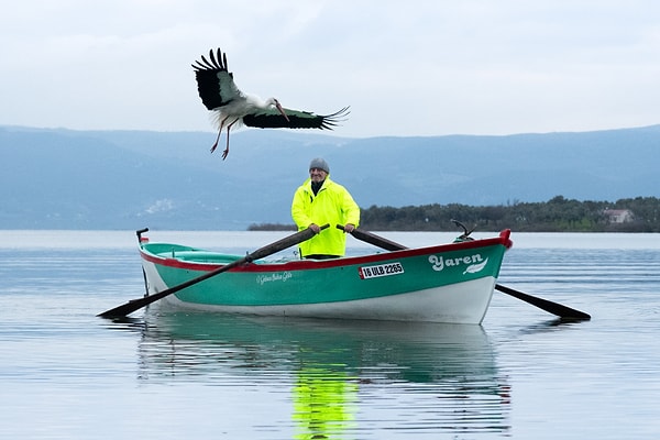 Yaren leylek ve Adem Amca ülkece ortak sevincimiz oldu.