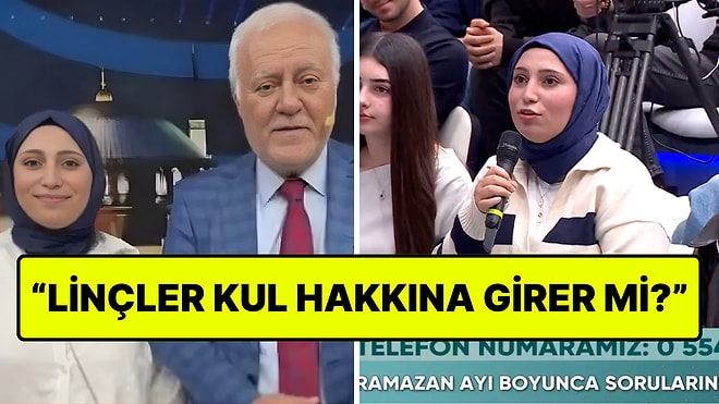 Her Ünlüyle Fotoğrafı Olan Hafza Turan, Nihat Hatipoğlu'nun İftar Programına Çıktı