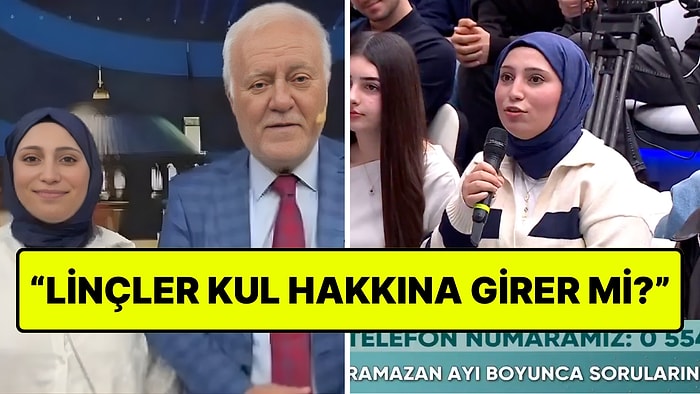 Her Ünlüyle Fotoğrafı Olan Hafza Turan, Nihat Hatipoğlu'nun İftar Programına Çıktı