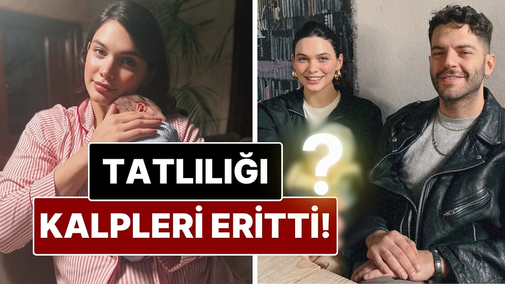 Oyuncu Beste Kökdemir Oğlu Kai Güneş'in Yüzünü İlk Kez Gösterdi!