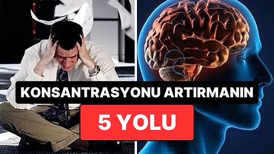 Bilimsel Araştırmalara Göre Konsantrasyonu Artırmanın ve Beyin Sağlığını Korumanın 5 Etkili Yolu