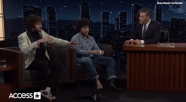 Programda yer alan ve Blanco’yla birlikte YouTube içeriği üreten Lil Dicky de arkadaşını savundu.