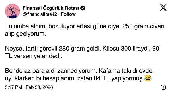 Bir finans hesabının dramı...