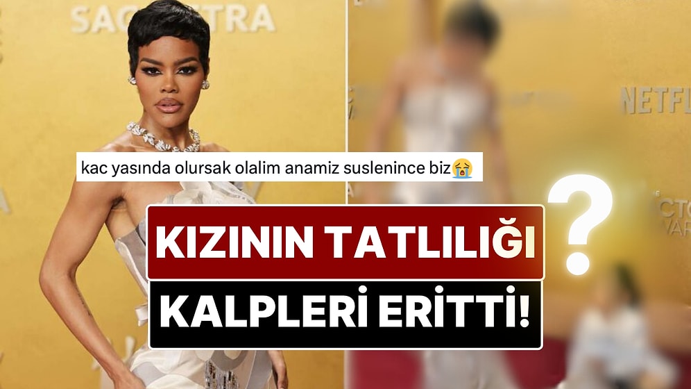 Teyana Taylor ve Kızının Kırmızı Halıdaki Halleri Kalpleri Eritti!