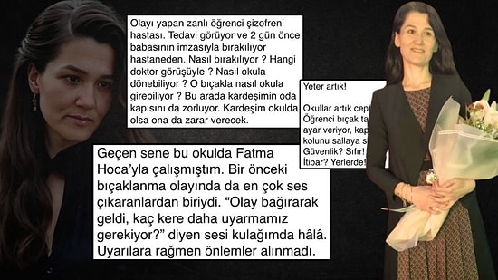 Türkiye, Öğrencisi Tarafından Okulda Bıçaklanarak Öldürülen Fatma Öğretmene Ağlıyor