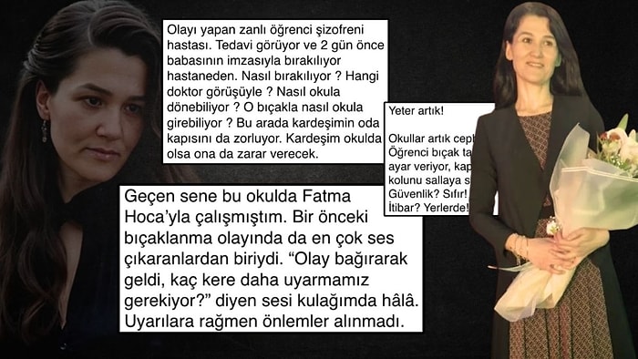 Türkiye, Öğrencisi Tarafından Okulda Bıçaklanarak Öldürülen Fatma Öğretmene Ağlıyor