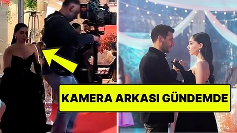 Cemre Baysel'in Güller ve Günahlar Setinde Kameramandan Kaçtığı Anlar Gündem Oldu