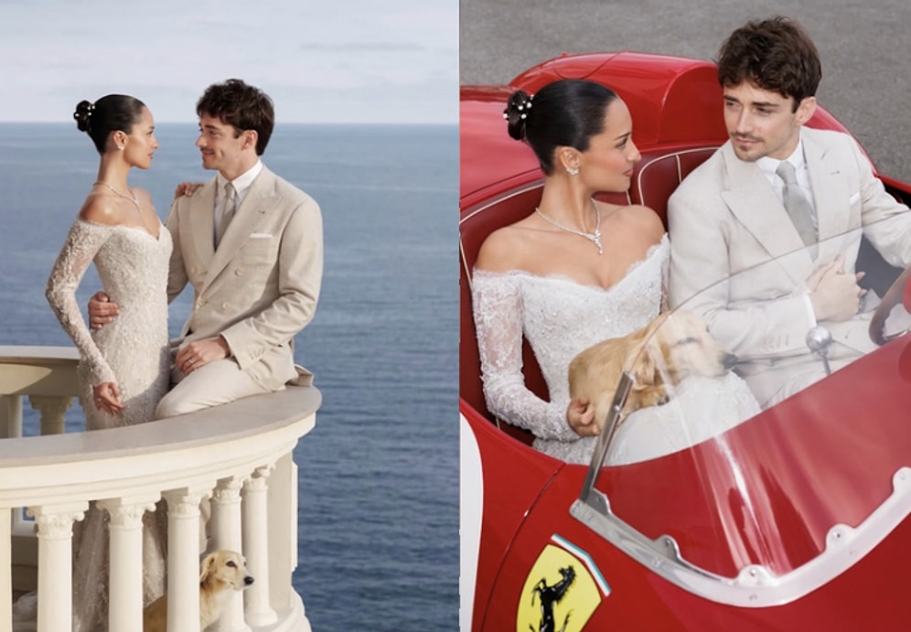 F1 Star Charles Leclerc Marries in a Fairytale Ceremony
