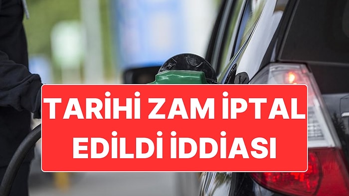 Yakın Tarihin En Büyük Akaryakıt Zammının İptal Edildiği Belirtildi