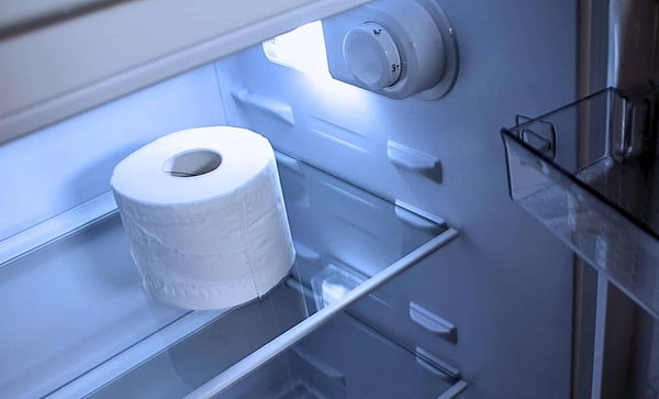 Buzdolabına tuvalet kağıdı koyma fikrinin arkasında oldukça basit bir mantık var.