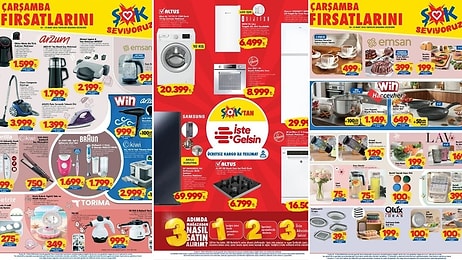 ŞOK'a Akıllı Çamaşır Kurutma Makinesi Geliyor! 4 Mart 2026 ŞOK Aktüel Ürünler Kataloğu